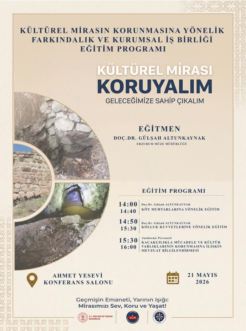 Kültürel Mirasın Korunmasına Yönelik Eğitim Semineri